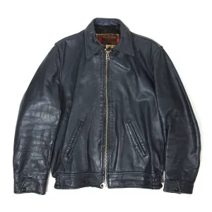 Ontario Sports Vintage Leather Jacket Size 38