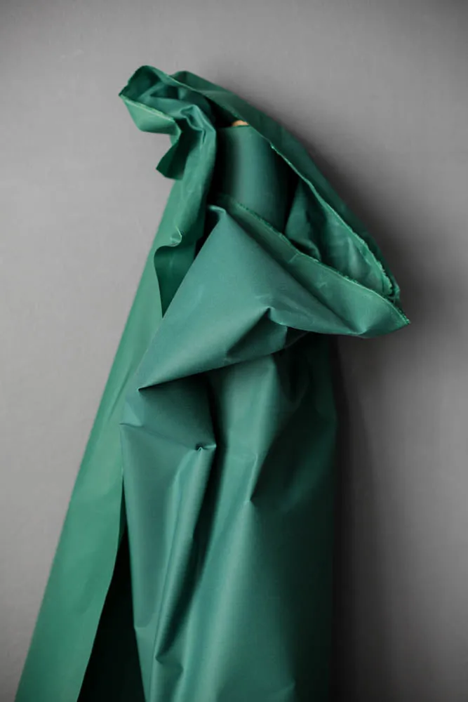 Organic Cotton Oilskin Emerald -- Merchant   Mills