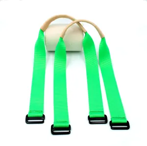 Parakeet Green Tote Straps