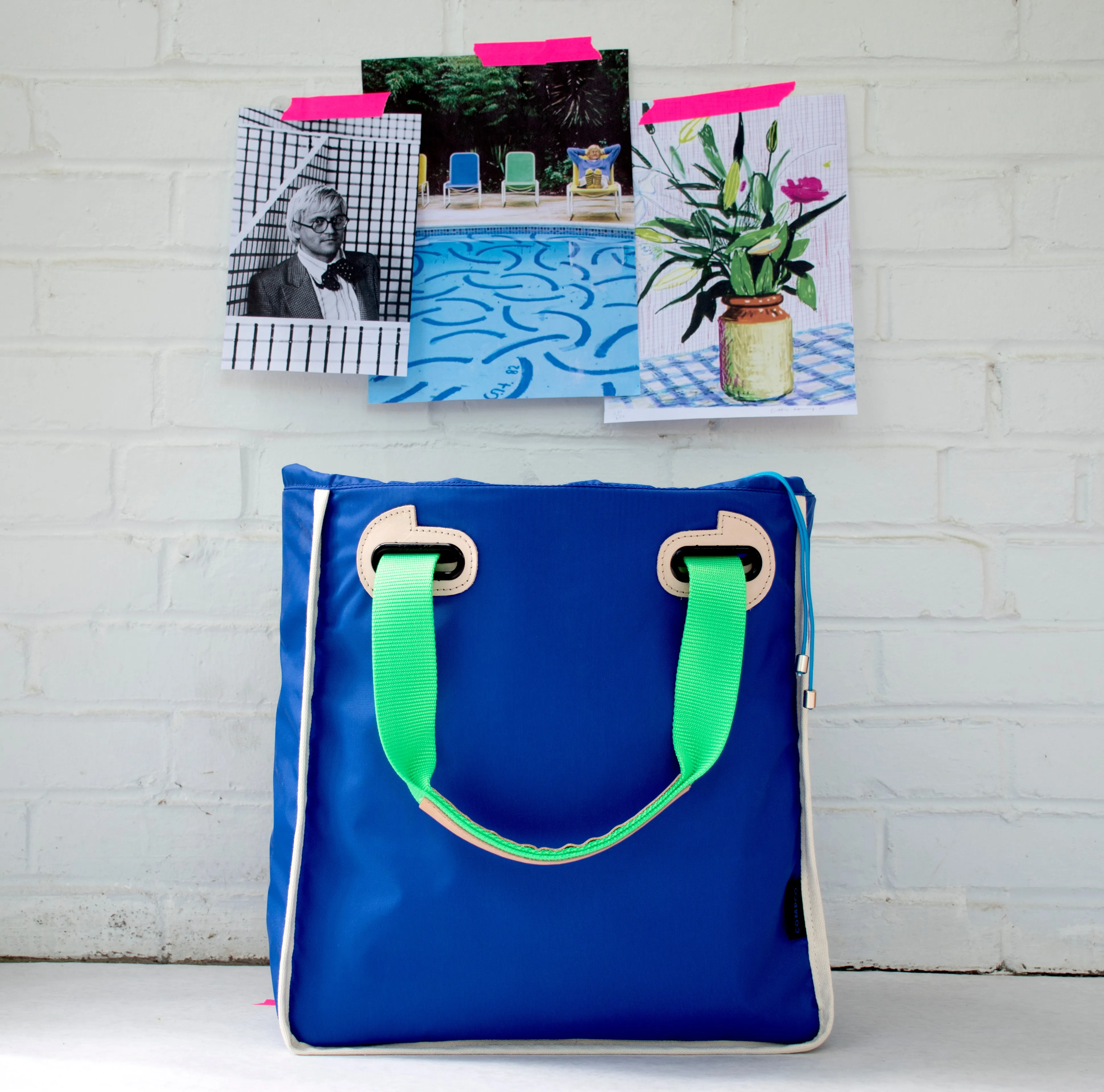Parakeet Green Tote Straps
