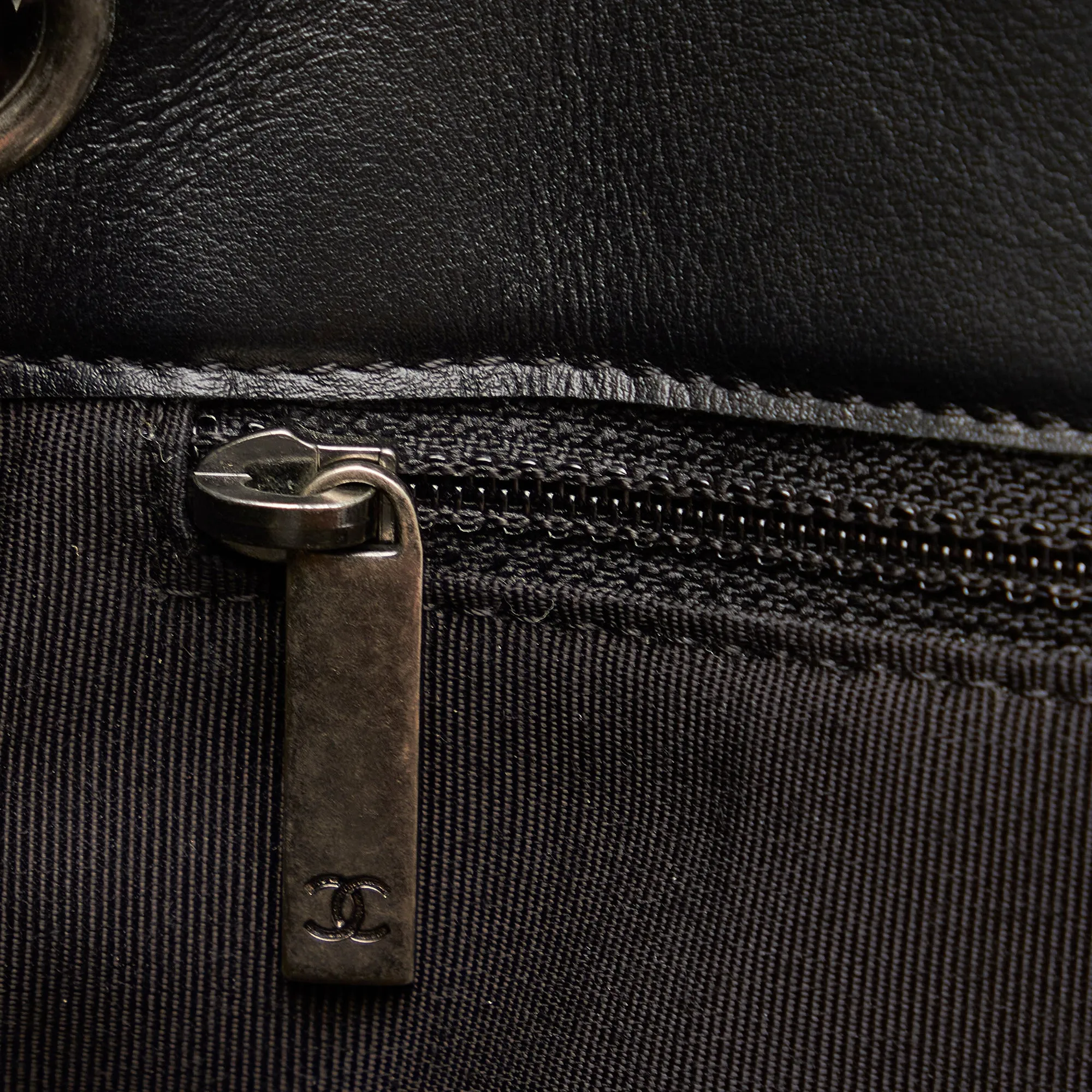 Paris-Edinburgh Lambskin Flap Tote