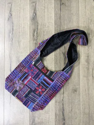 Patch & Embroidery Shoulder Bag