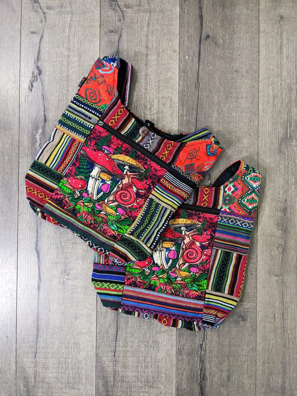 Patch Mushroom Shoulder Bag