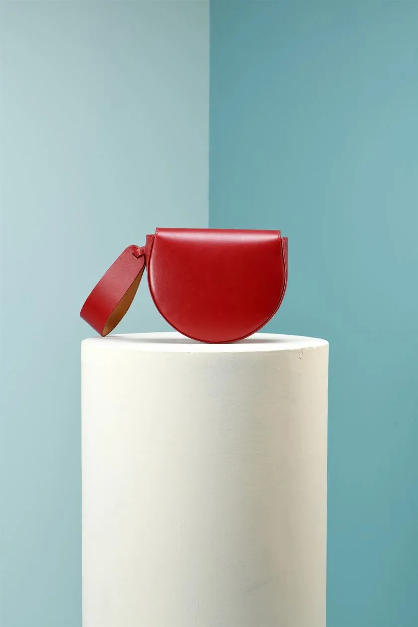 Perona   I   Lia I Women-Leather Bags& Accessories -Evening Bag-Pwb-Fv21-548-Red  AS7820