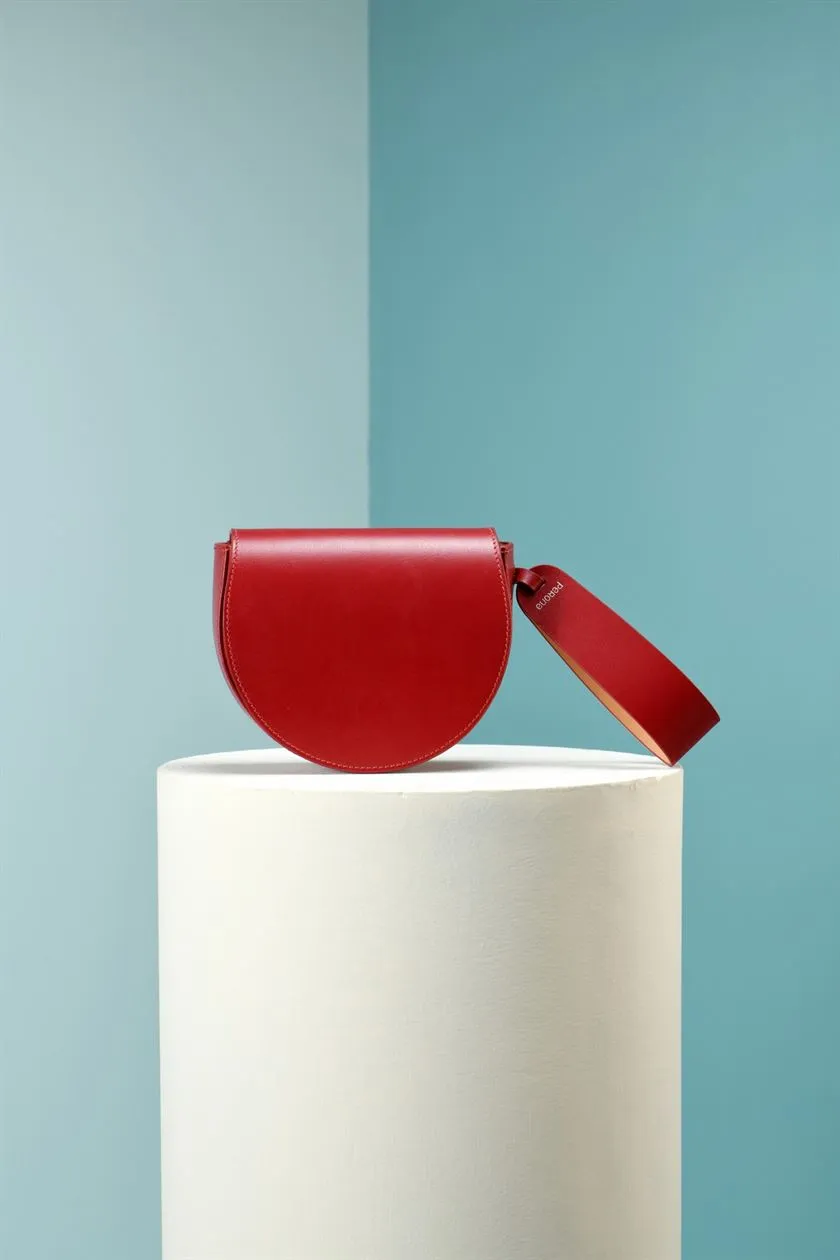 Perona   I   Lia I Women-Leather Bags& Accessories -Evening Bag-Pwb-Fv21-548-Red  AS7820