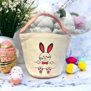 Personalised Easter Egg Hunt Bunny Basket