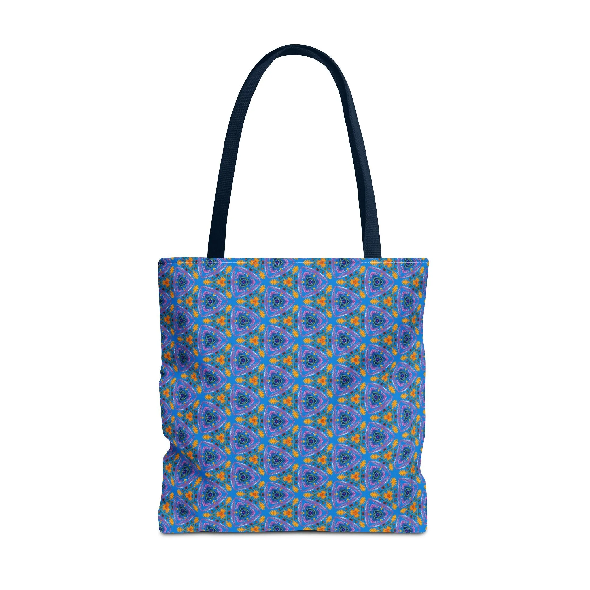 Petal Prism Adventure Tote Bag - Where Petals and Patterns Meet Adventure! Available in 3 sizes.