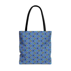Petal Prism Adventure Tote Bag - Where Petals and Patterns Meet Adventure! Available in 3 sizes.