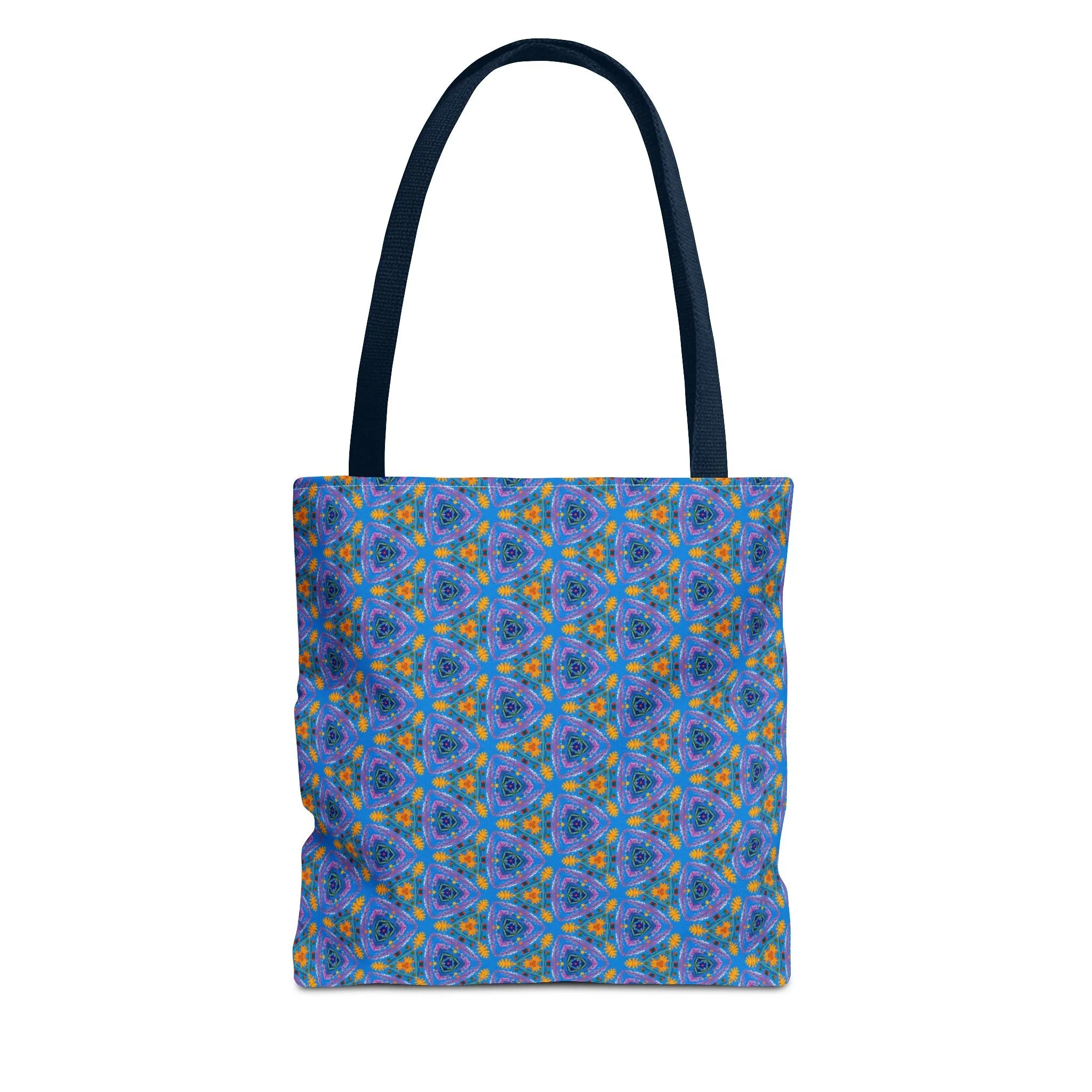 Petal Prism Adventure Tote Bag - Where Petals and Patterns Meet Adventure! Available in 3 sizes.