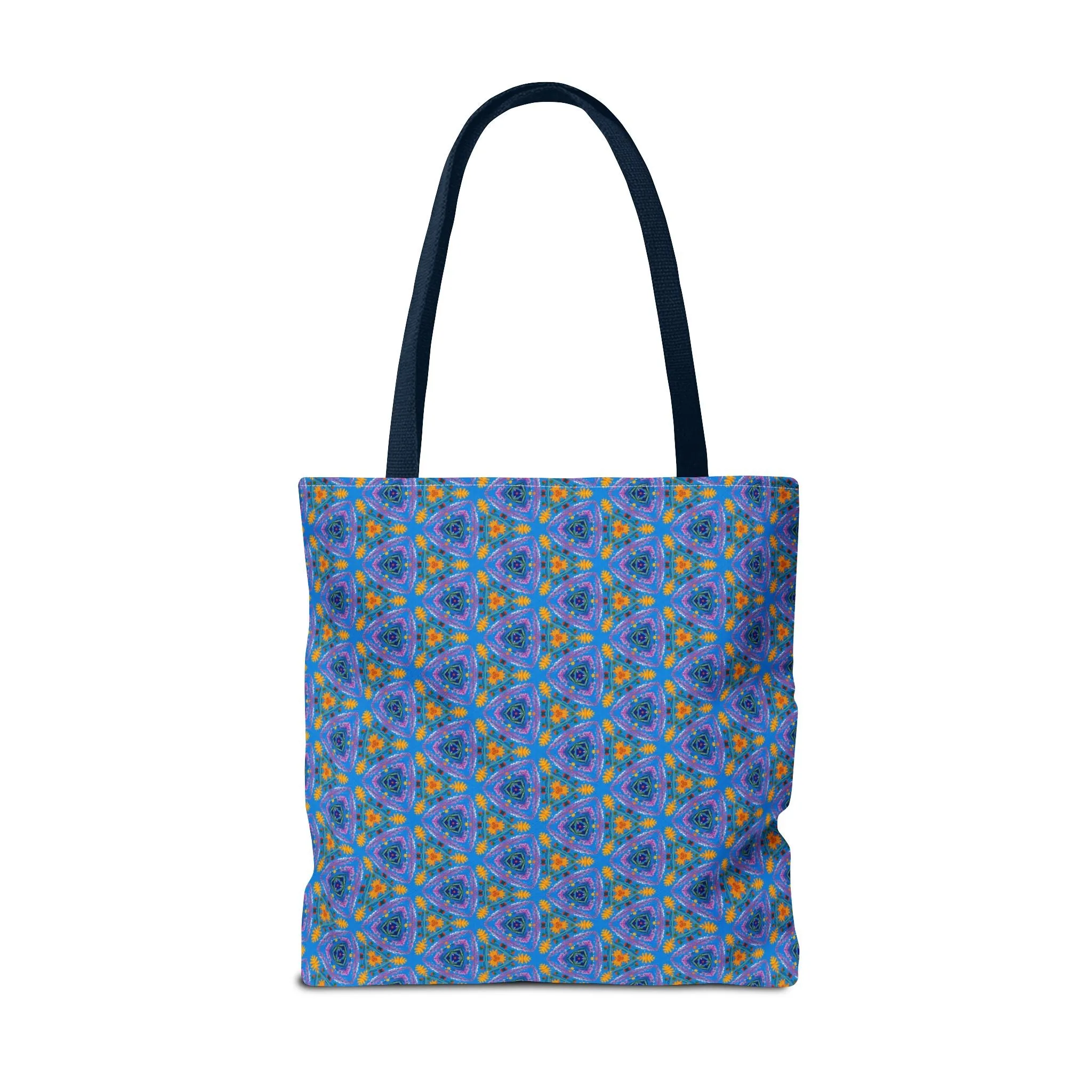 Petal Prism Adventure Tote Bag - Where Petals and Patterns Meet Adventure! Available in 3 sizes.