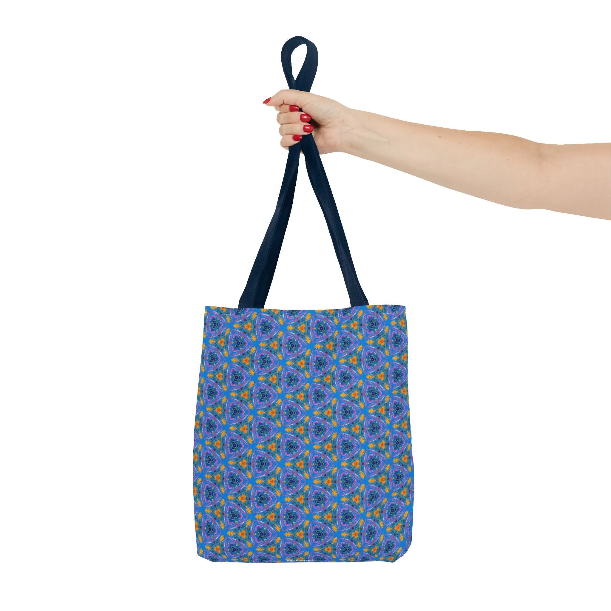 Petal Prism Adventure Tote Bag - Where Petals and Patterns Meet Adventure! Available in 3 sizes.