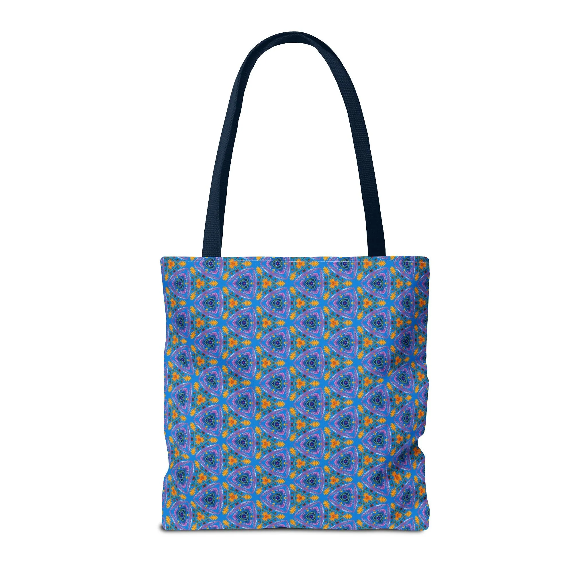 Petal Prism Adventure Tote Bag - Where Petals and Patterns Meet Adventure! Available in 3 sizes.