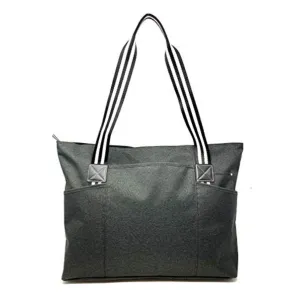Plain Black Tessa Tote Bag