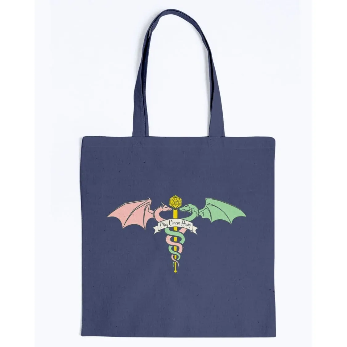 Play Cancer Away Canvas Promo Tote