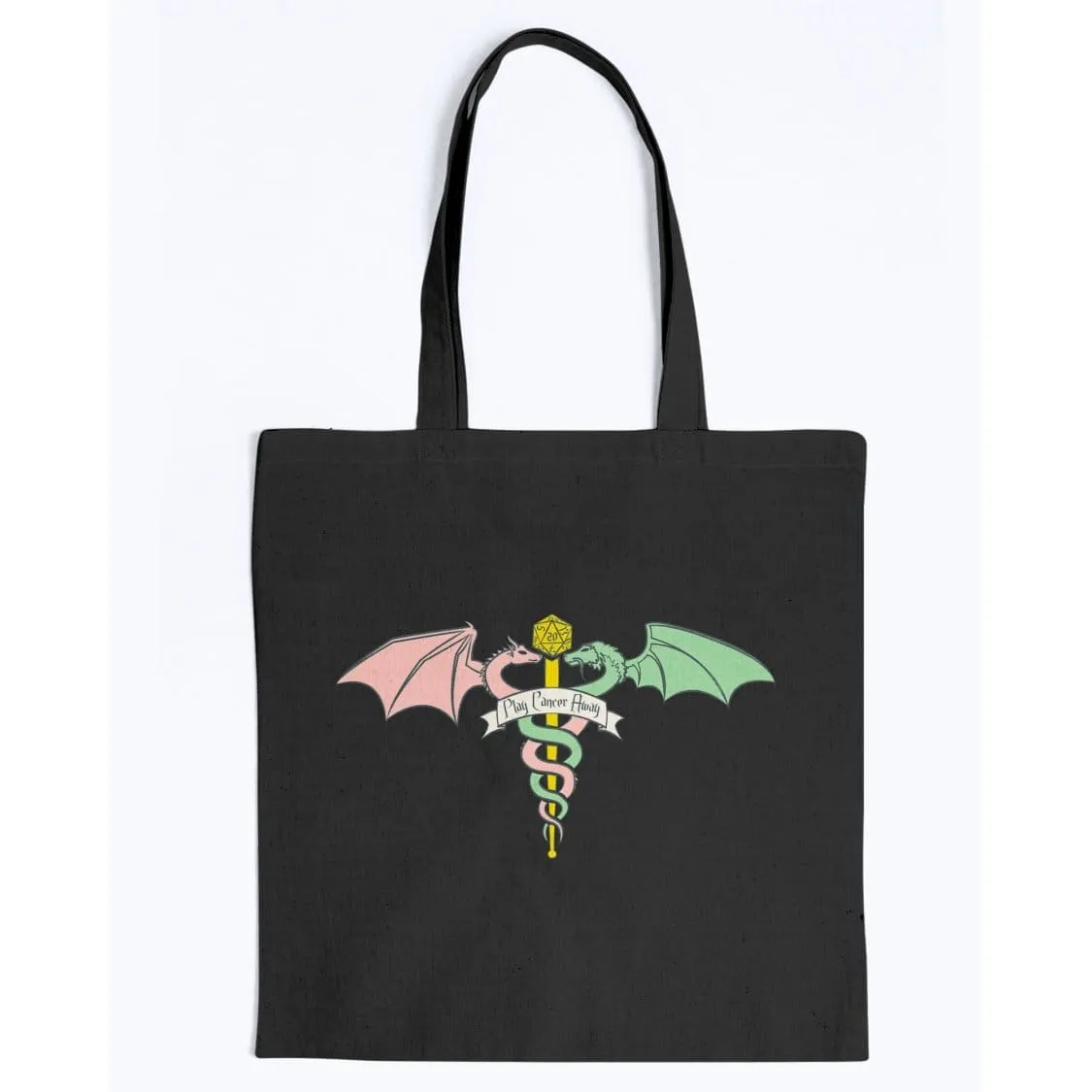 Play Cancer Away Canvas Promo Tote