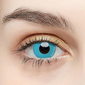 Pollyeye Pure Blue Colored Contact Lenses