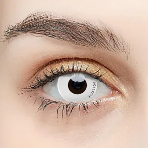 Pollyeye Pure White Colored Contact Lenses