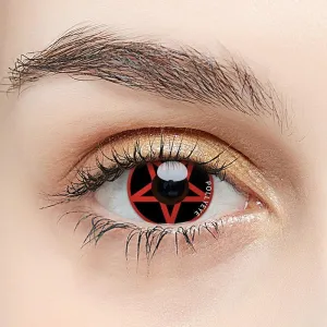 Pollyeye Sharingan Pentagram Colored Contact Lenses