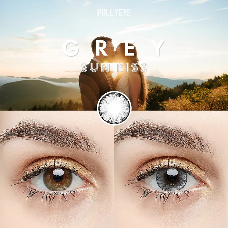 Pollyeye SunKiss Grey  Colored Contact Lenses