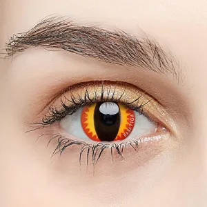 Pollyeye Thrones Fire Dragon Colored Contact Lenses