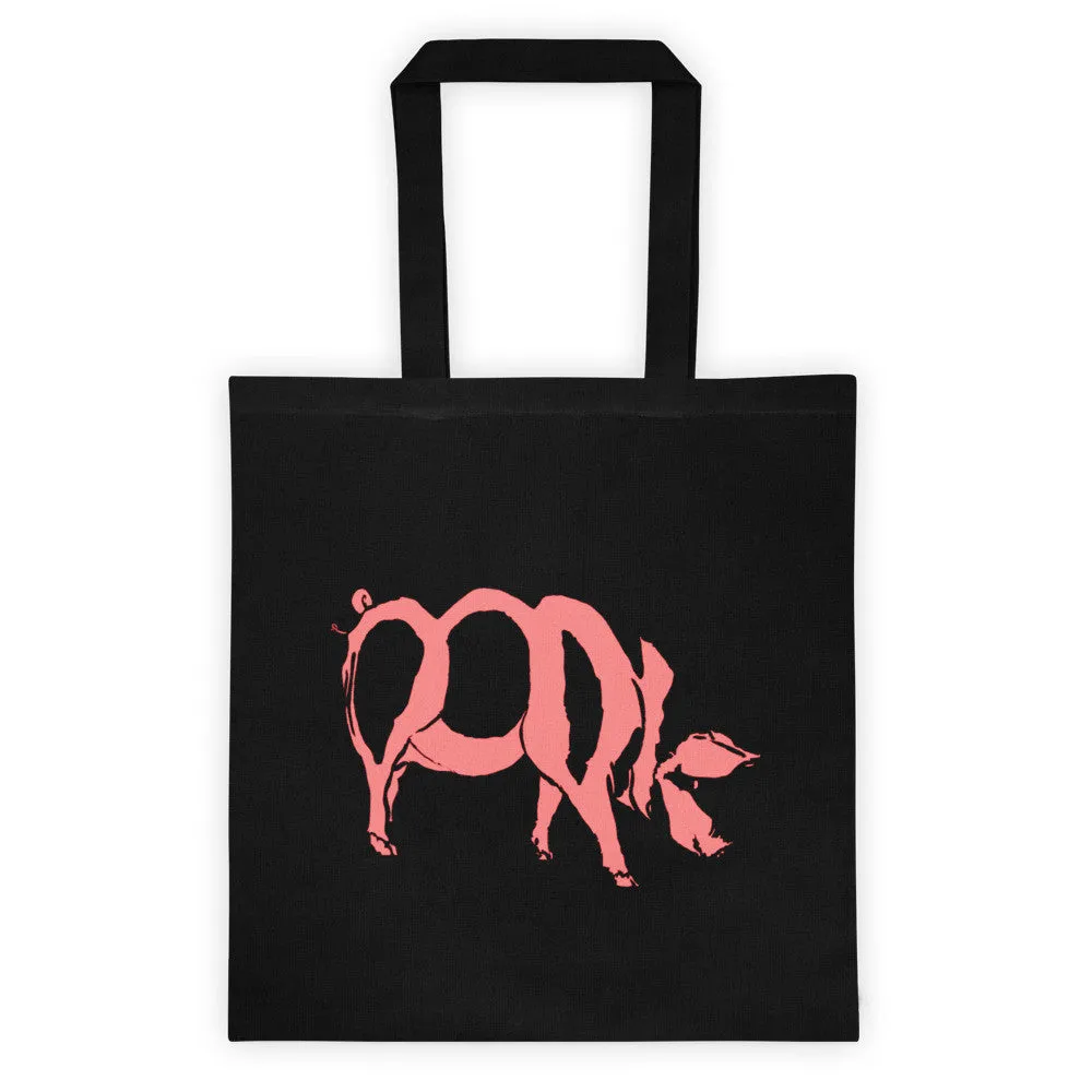 Porcasso Pig Pork Illusion Tote Bag