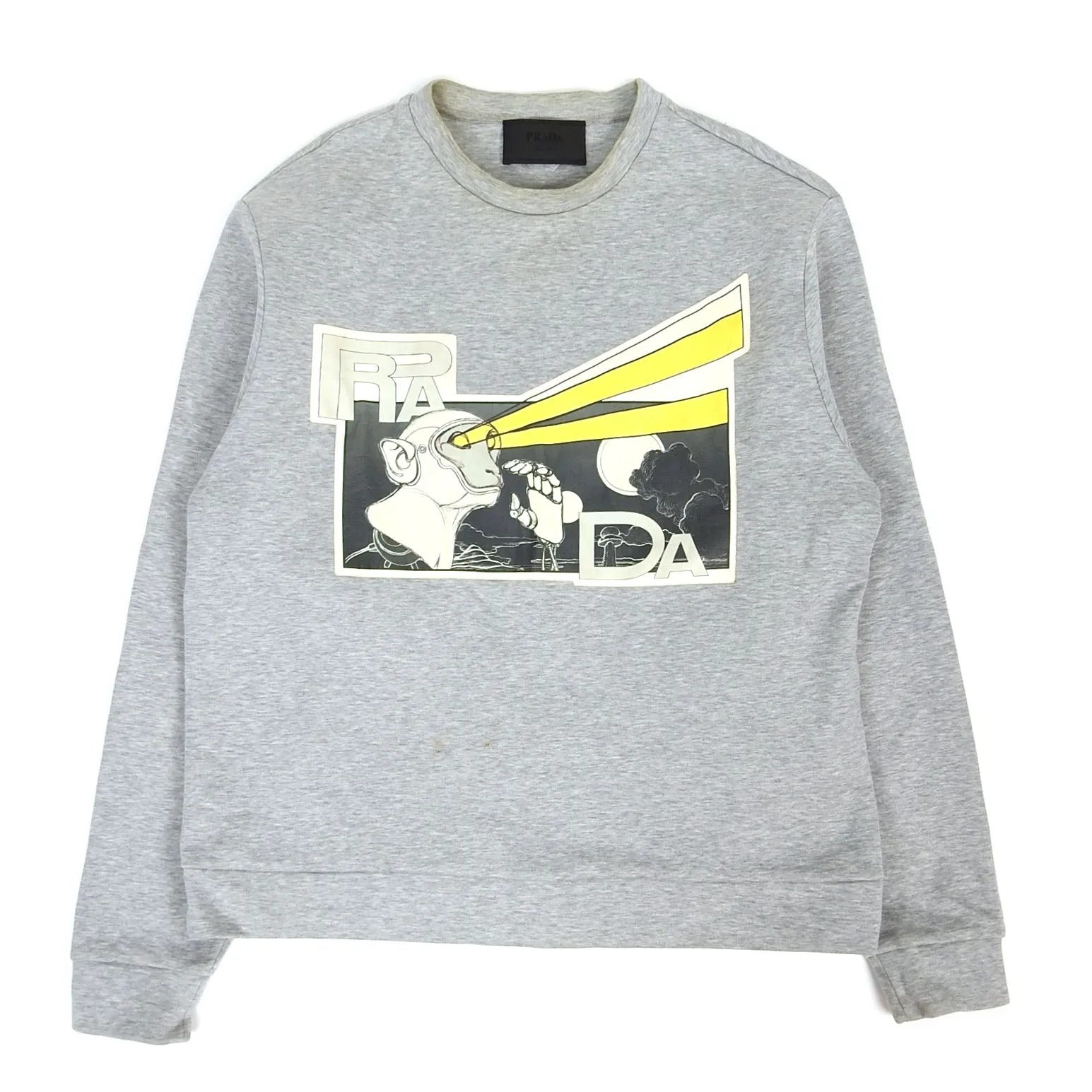 Prada Futuristic Monkey Sweatshirt Size XL