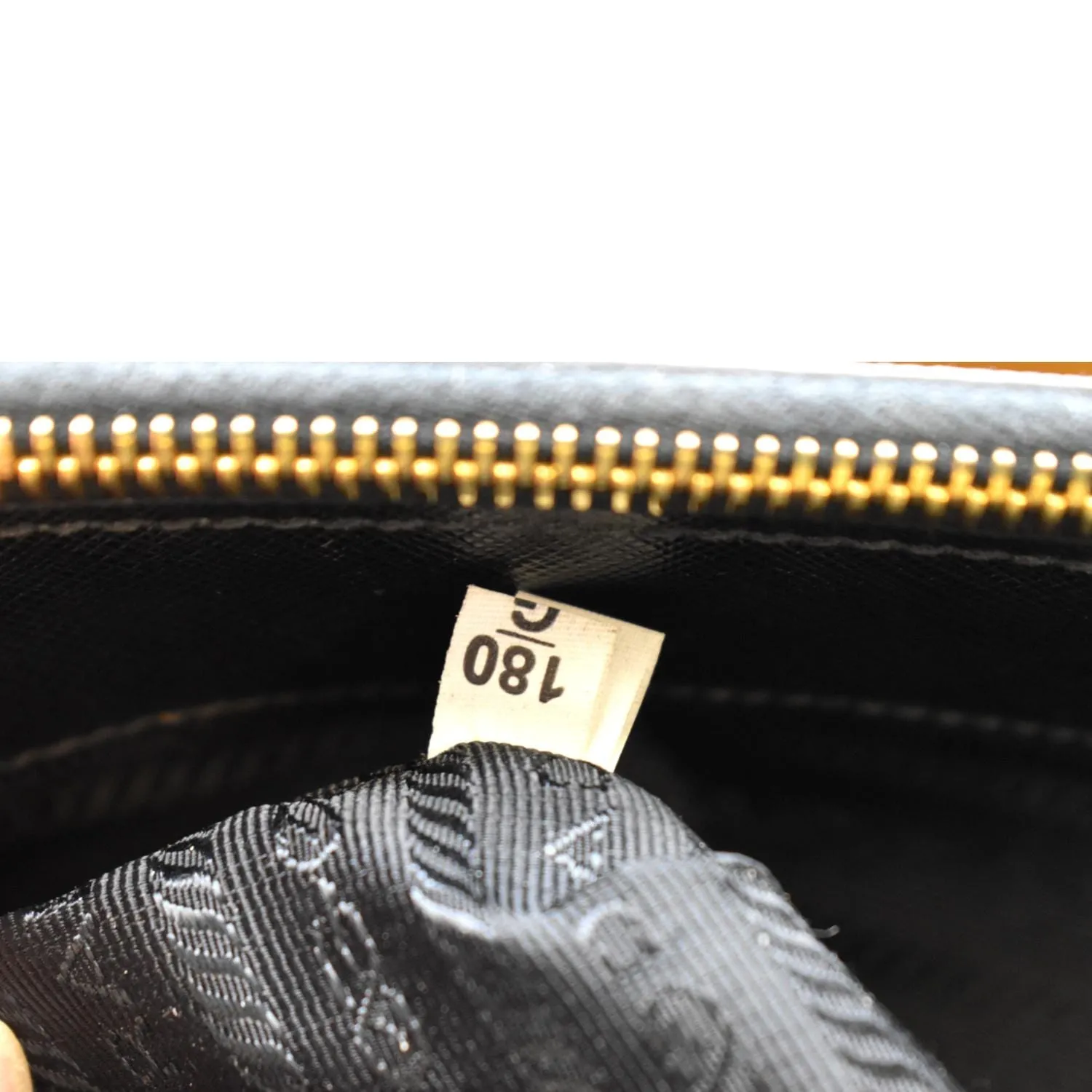 PRADA Galleria Large Saffiano Leather Tote Shoulder Bag Black