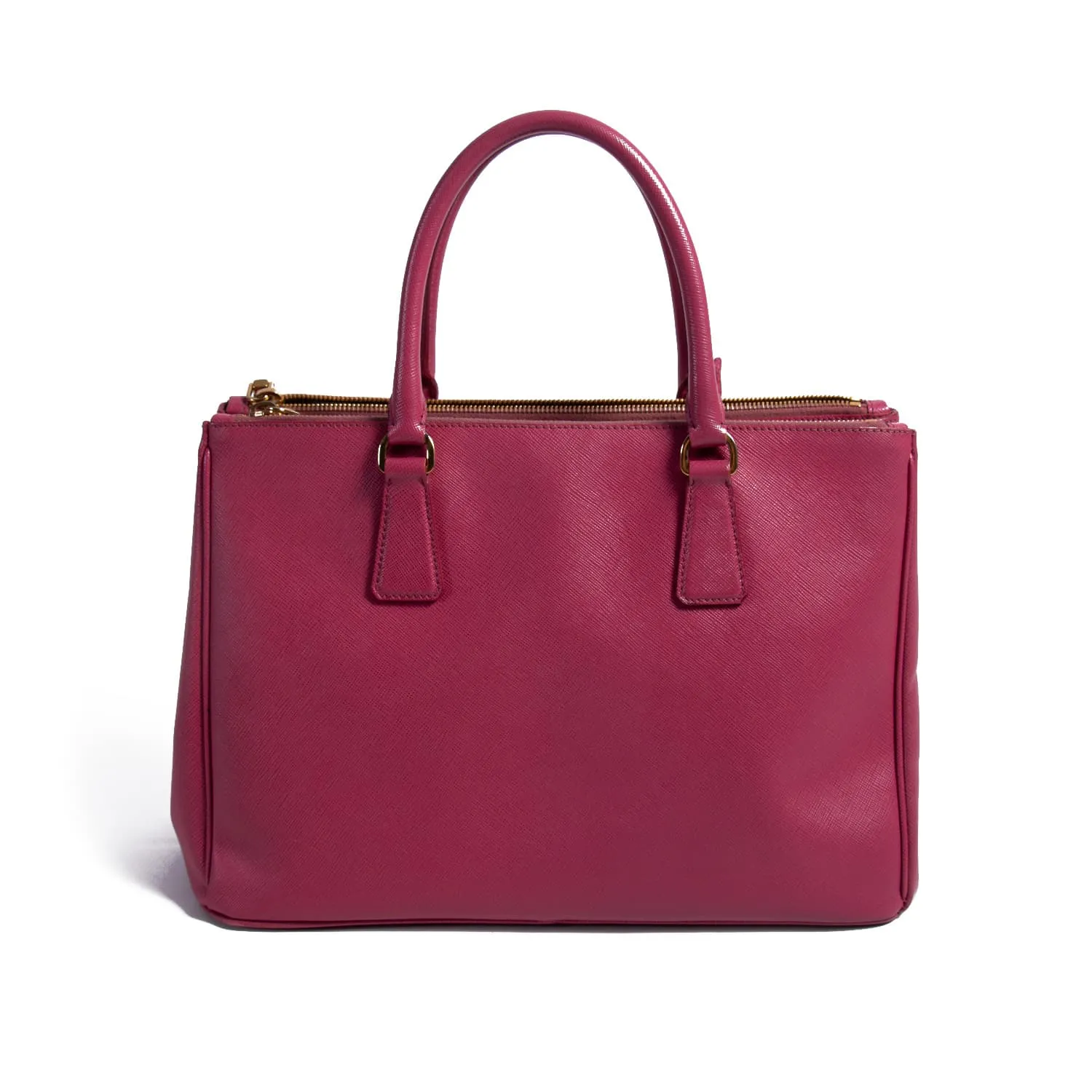 Prada Galleria Saffiano Double Zip Tote