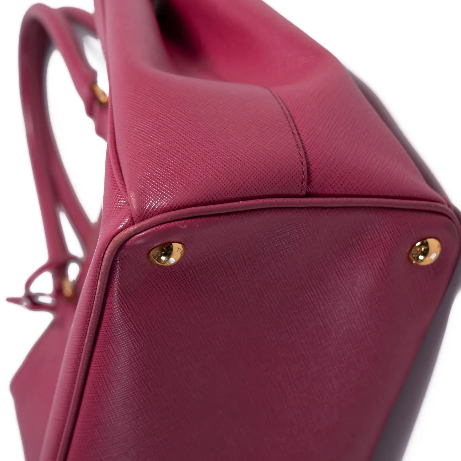 Prada Galleria Saffiano Double Zip Tote