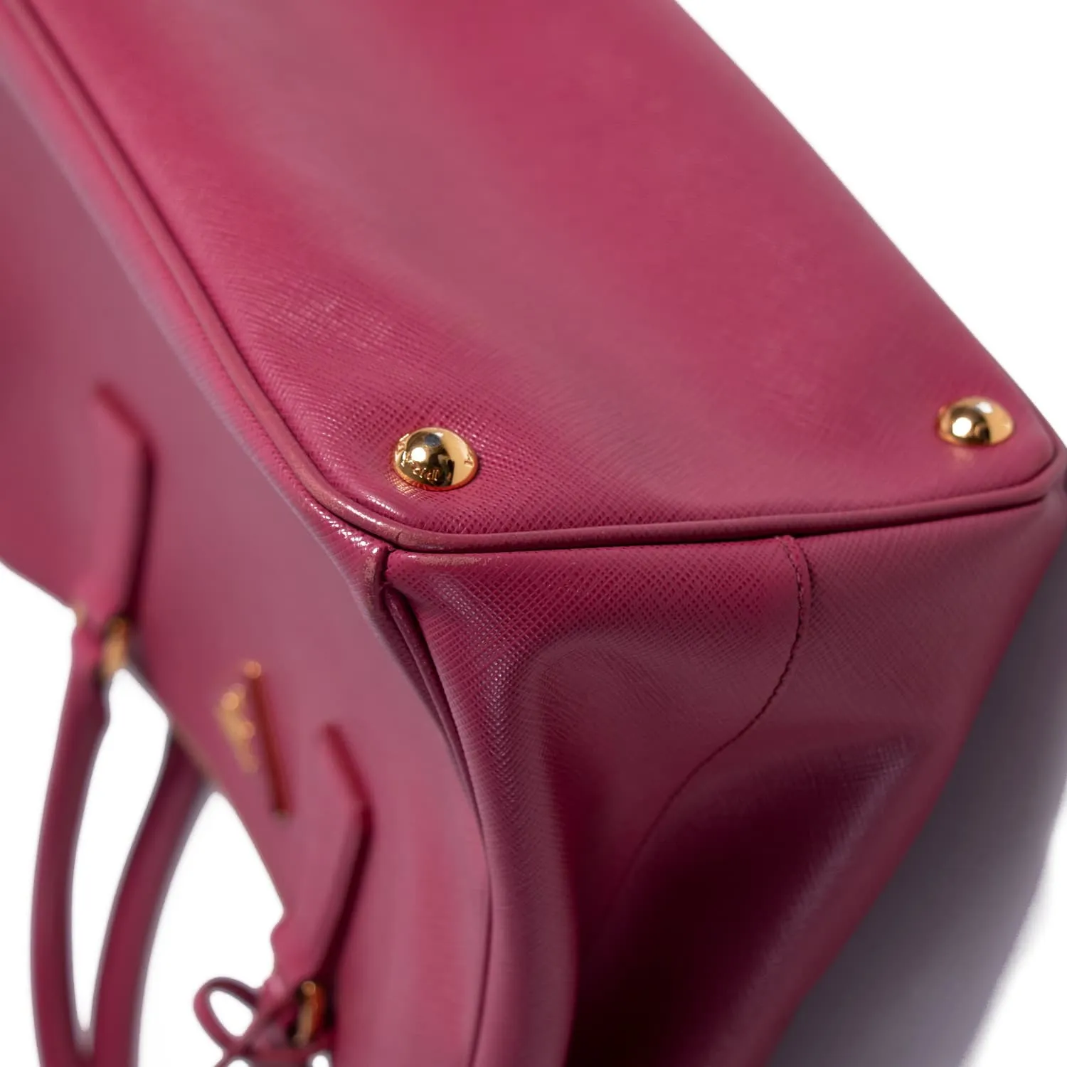 Prada Galleria Saffiano Double Zip Tote