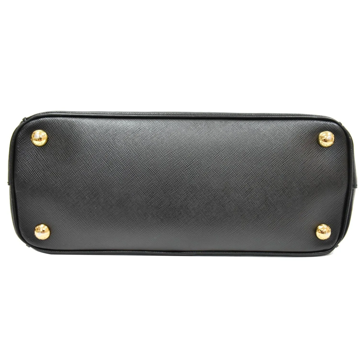 PRADA Galleria Small Saffiano Leather Tote Bag Black