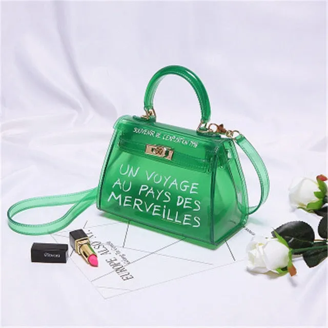Puimentiua Bags For Women 2019 Clear Transparent PVC Bag
