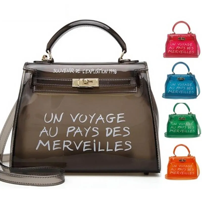 Puimentiua Bags For Women 2019 Clear Transparent PVC Bag
