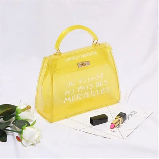 Puimentiua Bags For Women 2019 Clear Transparent PVC Bag