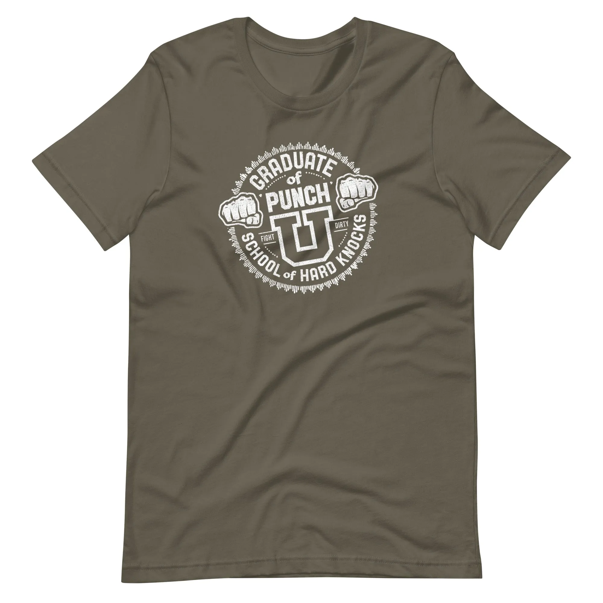 Punch U - School of Hard Knocks Funny Faux College Unisex t-shirt