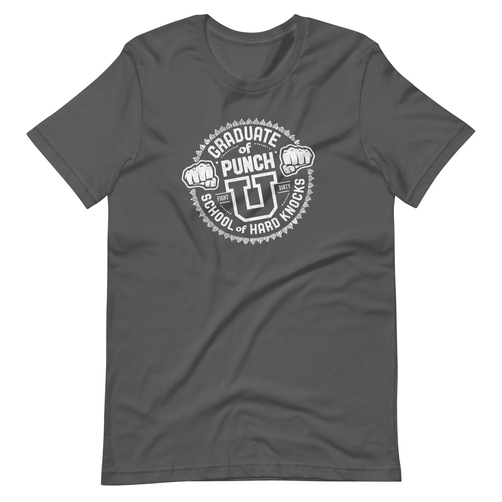 Punch U - School of Hard Knocks Funny Faux College Unisex t-shirt