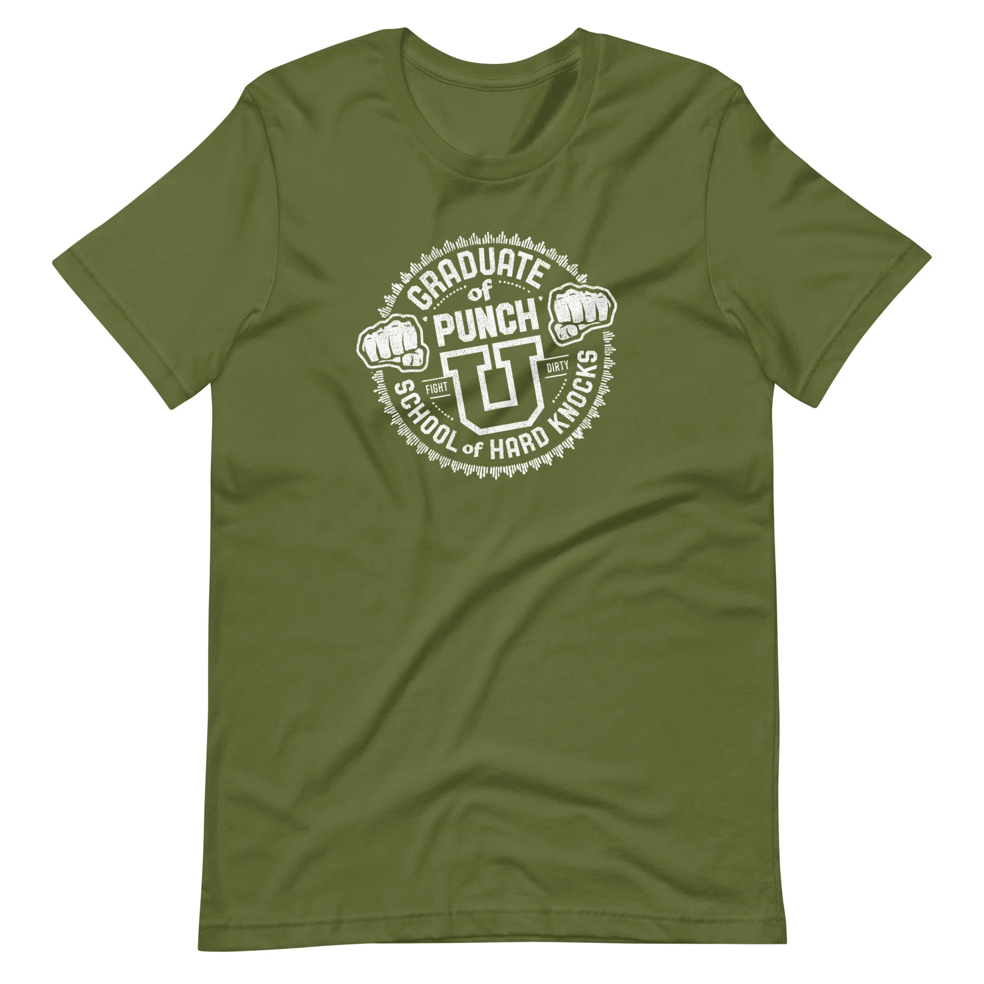 Punch U - School of Hard Knocks Funny Faux College Unisex t-shirt