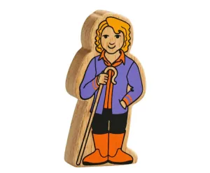 Purple and orange Farm woman