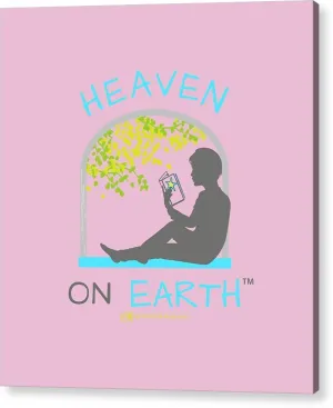 Reading Heaven On Earth - Acrylic Print