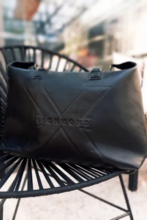 REAL LEATHER CARRYALL BAG