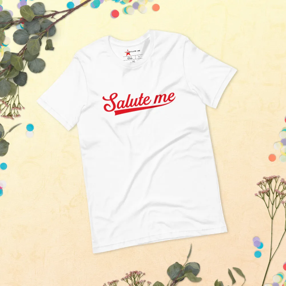 Red Classic Salute Me Short-sleeve unisex t-shirt