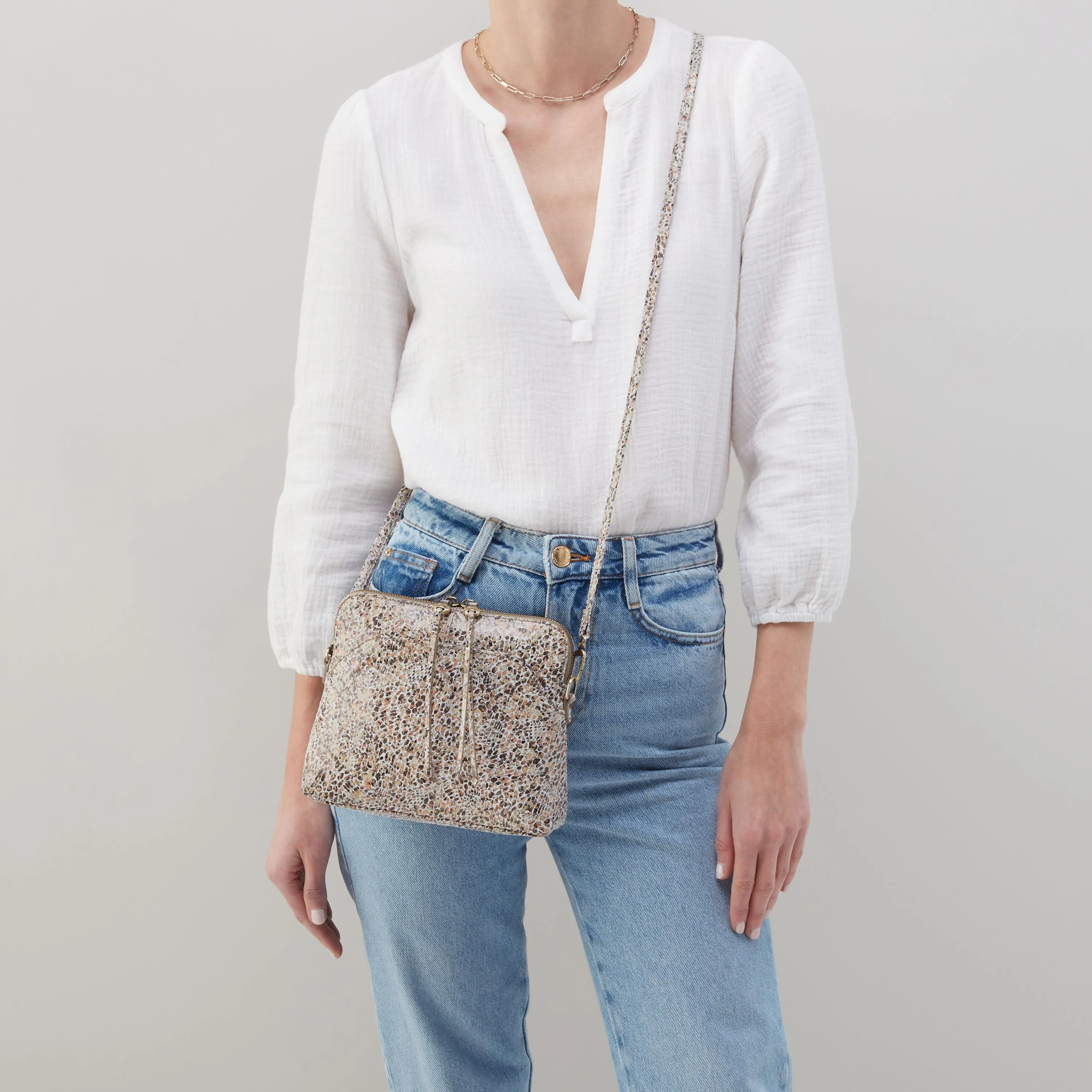 Reeva Crossbody in Terrazzo
