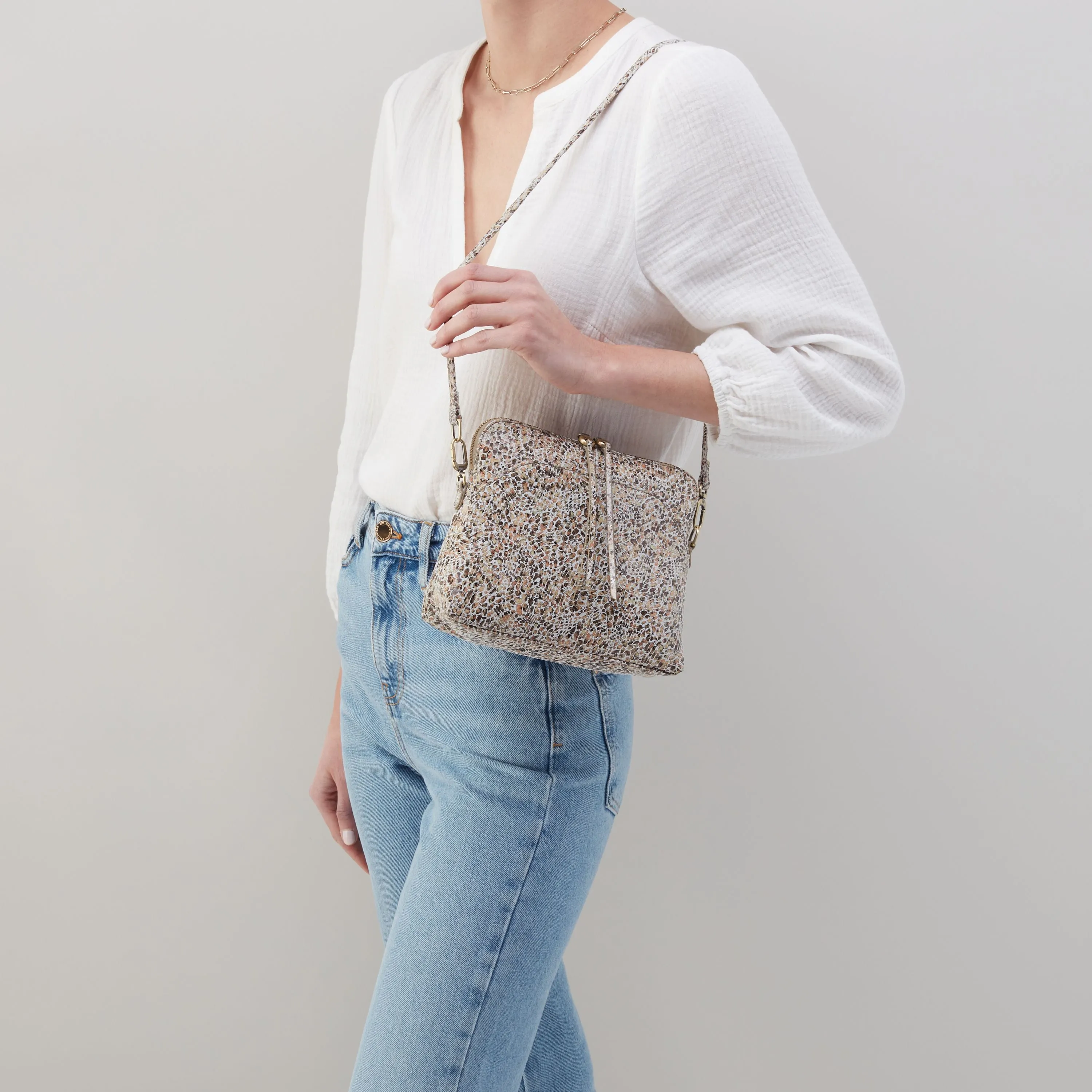 Reeva Crossbody in Terrazzo