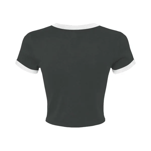 Ringer Tee with Shoulder Stripes