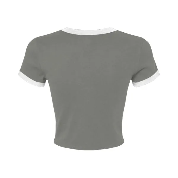 Ringer Tee with Shoulder Stripes