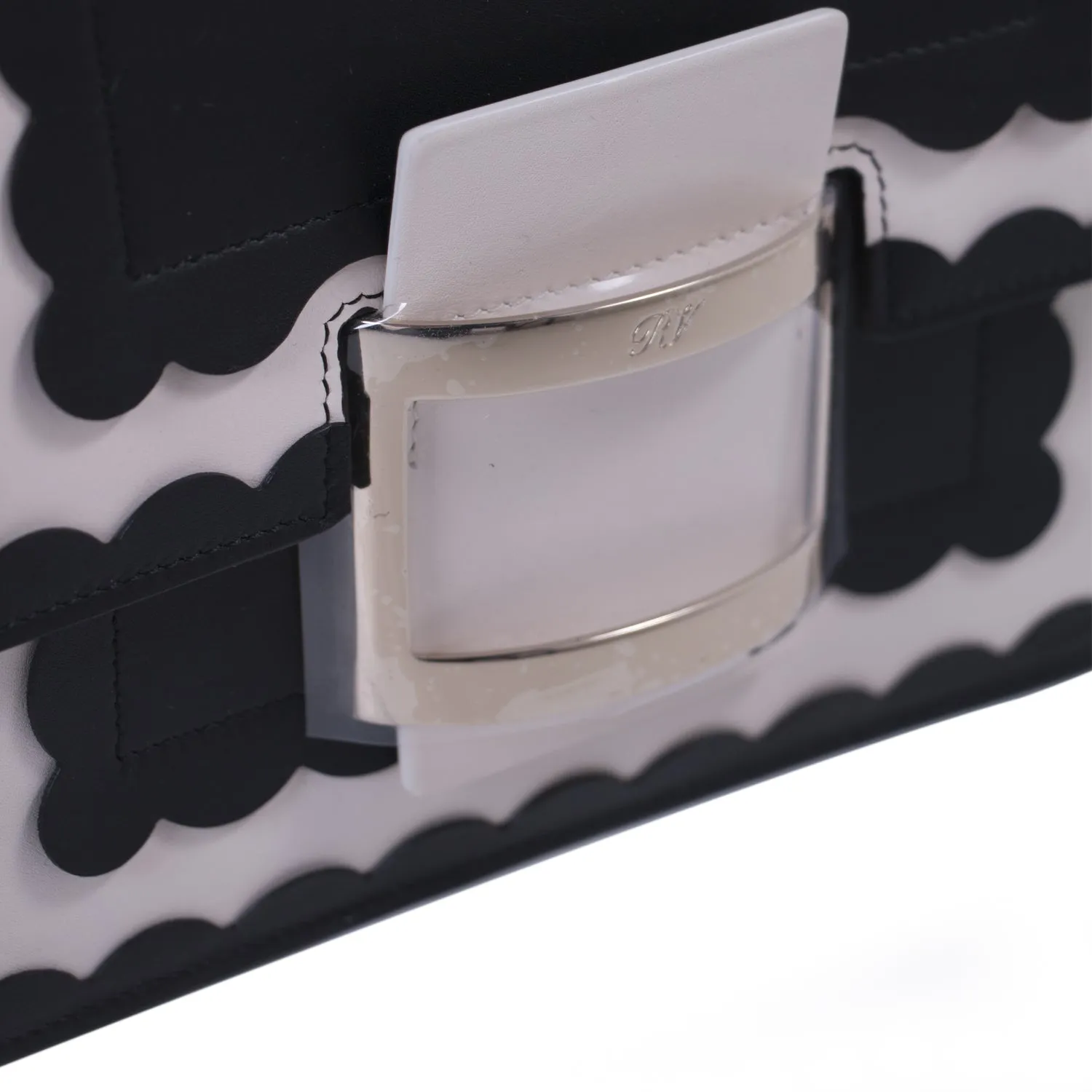 Roger Vivier Mini Viv' Scallops Shoulder Bag