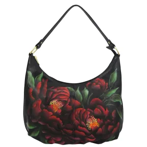 Ruched Hobo - 7615