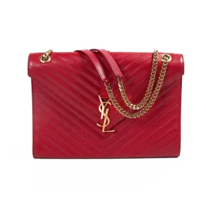Saint Laurent Monogram Envelope Large Bag