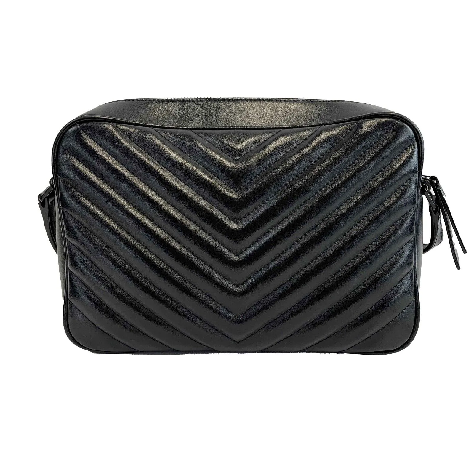 Saint Laurent - YSL - Lou Camera Bag w/ Tassel - Black Crossbody