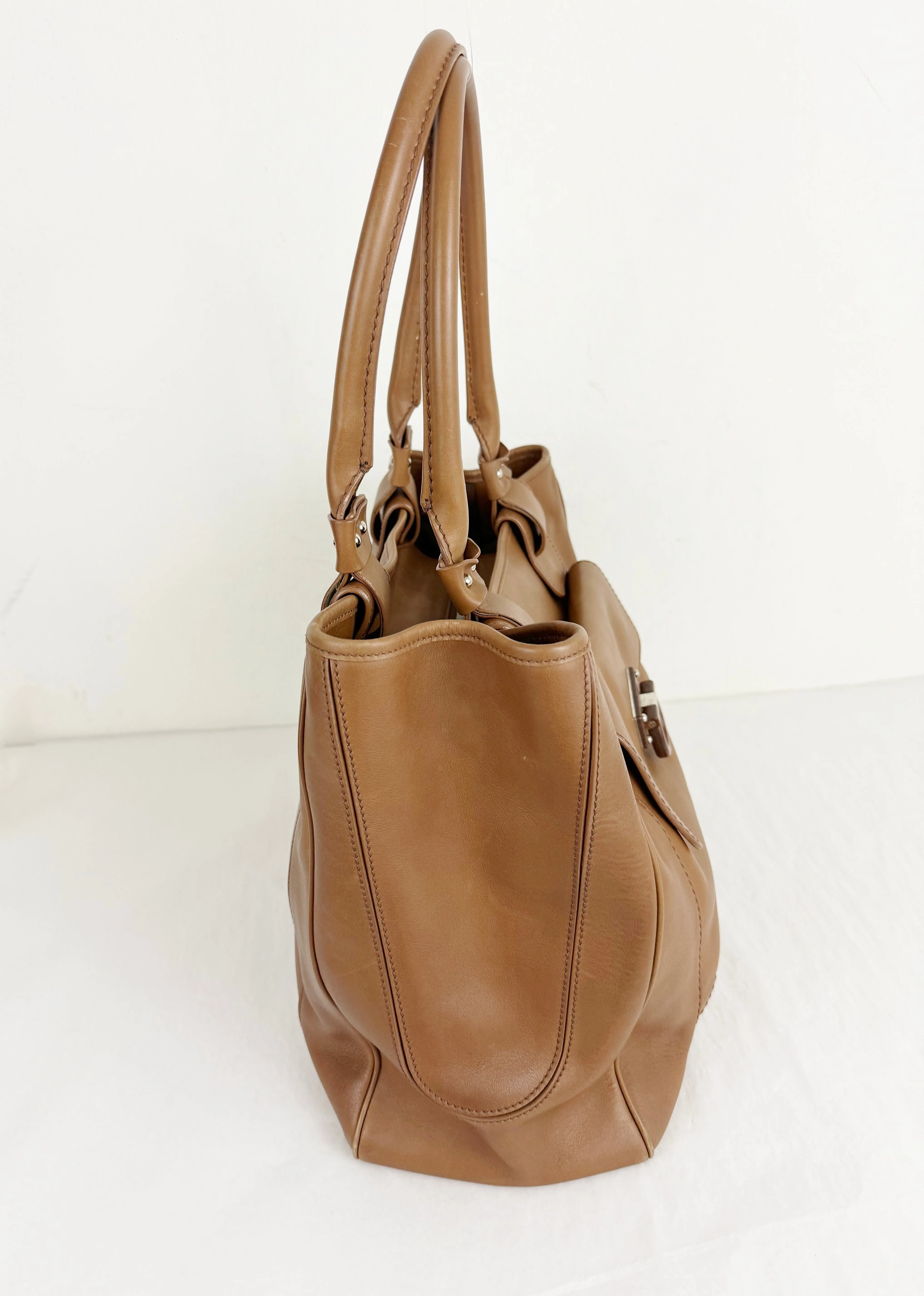 Salvatore Ferragamo Leather Tote